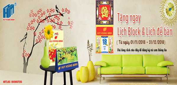 TRI ÂN KHÁCH HÀNG - TẶNG LỊCH NĂM MỚI 2019 TRI ÂN KHÁCH HÀNG - TẶNG LỊCH NĂM MỚI 2019